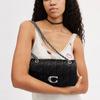 Coach Tabby 26 Quilted Turnlock Closure Napa Leather Shoulder Bag Medium Women Shoulder Bag Black CP150-LHBLK
