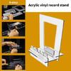 Acrylic Vinyls Rack for Music Lovers Transparent Albums Organizer Record Display Shelf Books Holder for Study Decoration