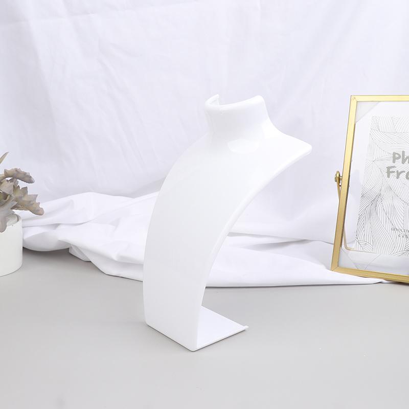 

Модель дисплея ювелирных изделий, ожерелье, манекен, кулон, серьги, демонстрационная подставка белый