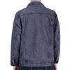 Giacca di Jeans Nera alla Moda da Uomo, Primavera 2023 – Stile Coreano, Cappotto con Revers Resistente all'Usura
