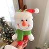 With Clap Circle Snowman Bracelet Plush Toy Santa Claus Christmas Doll Bracelet  Kids Toys Present