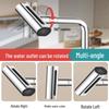 Cross-Border Waterfall Swivel Faucet for Basin, Sink, and Balcony with Extendable Hot and Cold Function