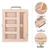 Folding Wooden Desktop Easel: Multifunctional Oil Painting & Sketching Box with Drawing Board