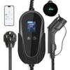 European Standard 3.5kW-7kW Portable EV Charger with AC On-board Charging Gun