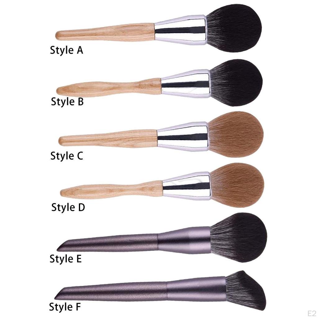 Brush Soft Lightweight Makeup with Handle for Blush
