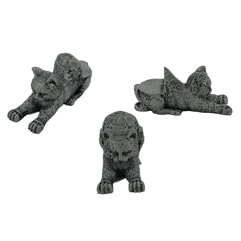 Flower Pot Feet Animal Figures Plant Pot Feet For Outdoor Support 3 Pack Animal Statues Plant Stand Resin Pot Feet