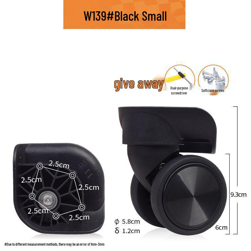 Universal Silent Roller Wheels for Suitcase Repair