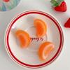Cute Simulated Orange Hairpins Creative Personality Fruit Side Clips Simple Sweet Hairpin Students and Children Cartoon Headwear