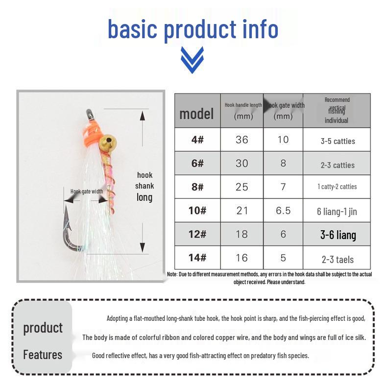 BLF Crazy Charlie Fliegenfischerköder: Barsch, Elritze, Tilapia & Mehr - Streamer Fliegenhaken.