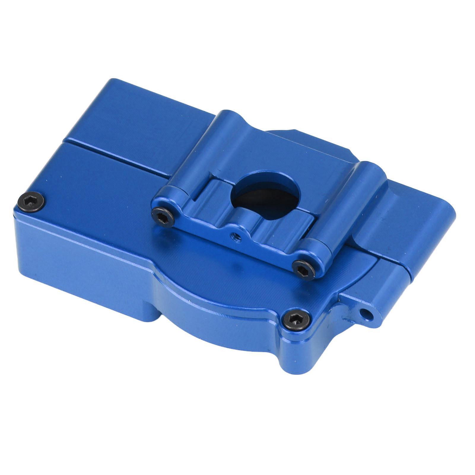 

RC Car Gearbox Housing Motor Mount Set for Latrax Teton 1 18 Remote Control Car Upgrade Parts Blue синій