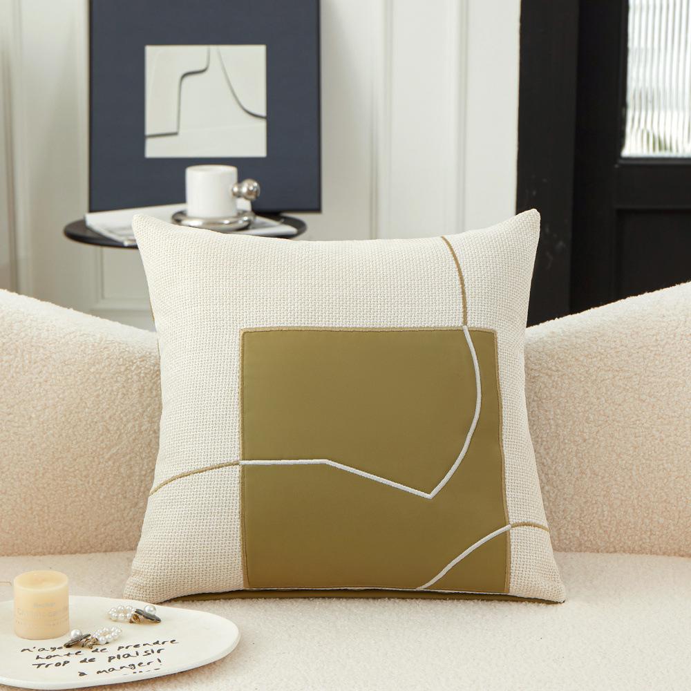 

Business Gifts and Handicrafts Soft Bag Bedside Light Luxury Sofa Pillow 45X45cm pillow cover