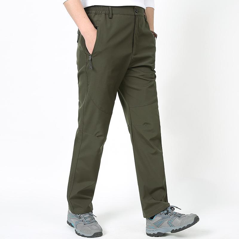 Men's 105 Quick Dry Lightweight Waterproof Summer Hiking Trousers - Large Size