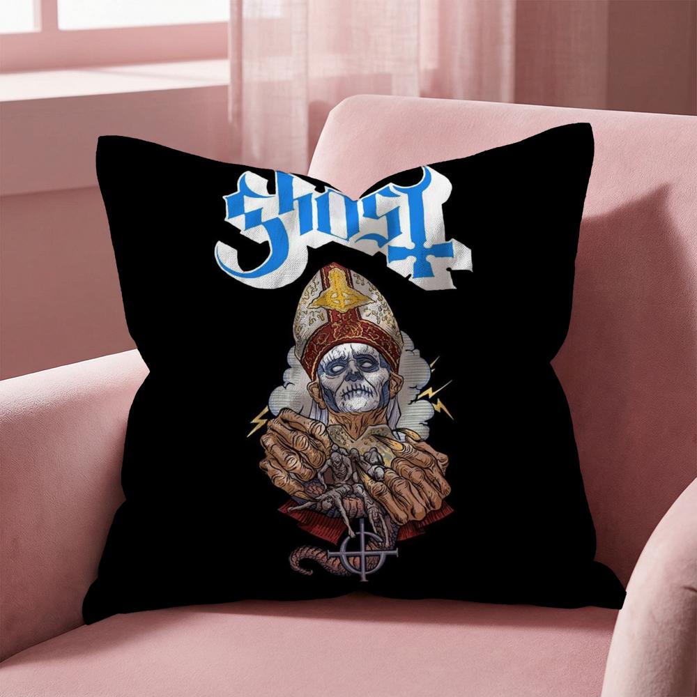 Cool G-Ghost BandS Cushion Cover Multi-Scene Pillow Cover for Home & Car - Reversible, Soft & Durable for Daily Use