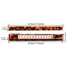 Acrylic Mahjong Ruler Tortoisesshell Rack & Pusher Set Mahjong for American Mahjong Accessories