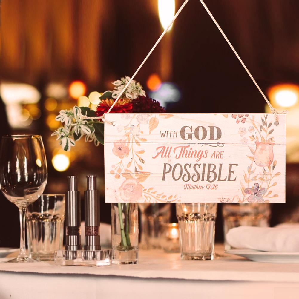 2 Stück Innovative Hölzerne Geschenk Hängeplakette Anhänger für Laden Festliche Dekoration