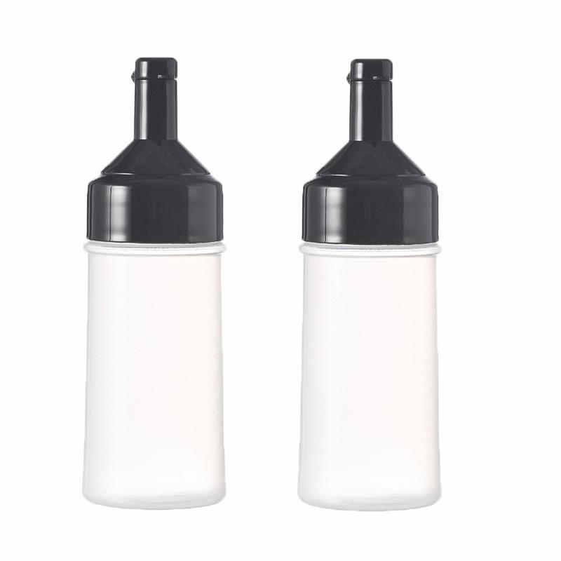 2pcs 250ml Squeeze Oil Bottle Dispenser Oil Spray Bottle Condiment Cooking Ketchup Mustard Vinegar Olive Oil Kitchen Gadgets