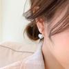 2 WOMEN'S Creative Minimalist Love Pearl Earrings, Fashionable Dressing Party Accessories