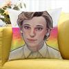 Actor JJamie Campbell World Various Sizes Square Pillow Case For Car Home Bedchamber Decor