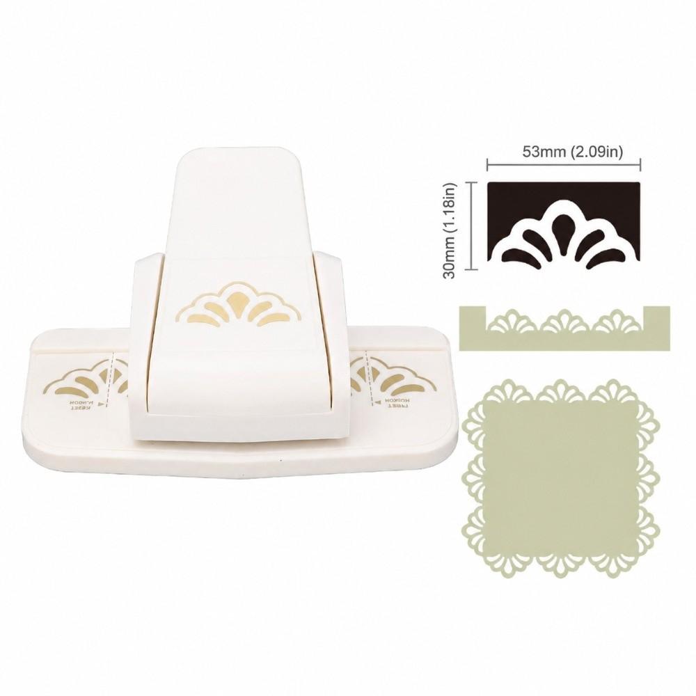 Coral Pattern Border Craft Punch Multifunctional Fancy Border Punch For Scrapbook