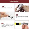 50pcs Reusable Wine Pourer Drip Stoppers PET Anti Drip Rings for Wine Liquor Bottles
