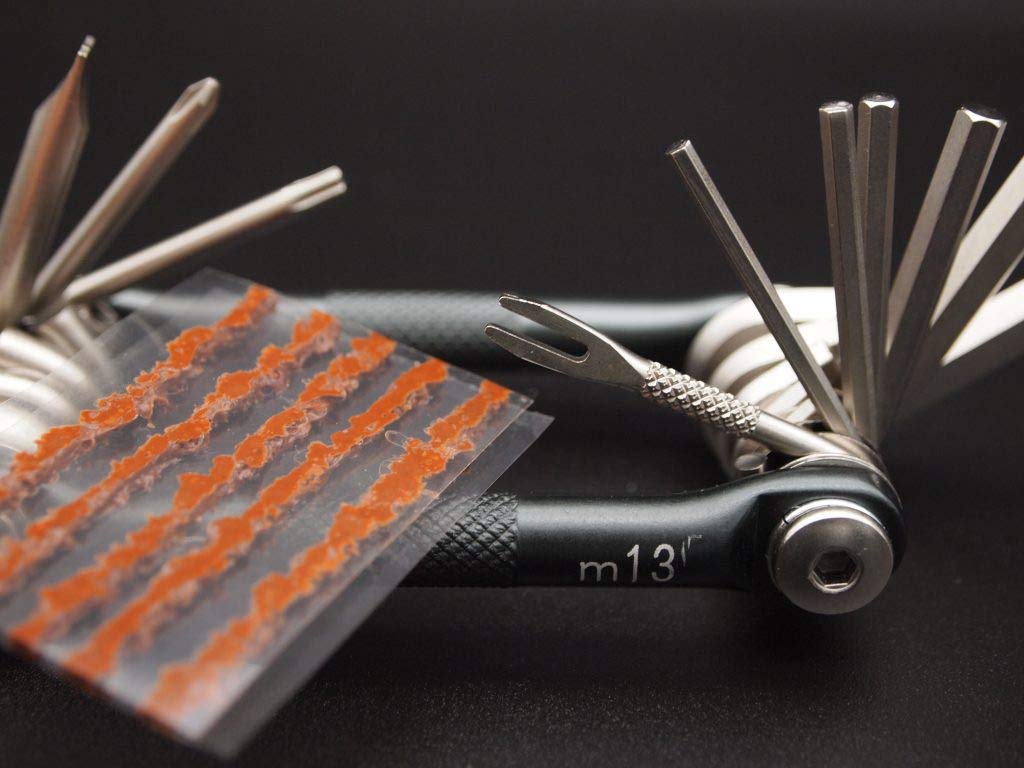 CRANK BROTHERS Bicycle Portable Matte One 13 Functions Tool, Black, Size, MULTI-13,