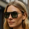 New Fashion Square Sunglasses Personalized European And American Trend Large Frame Sunglasses Uv Protection Sunglasses