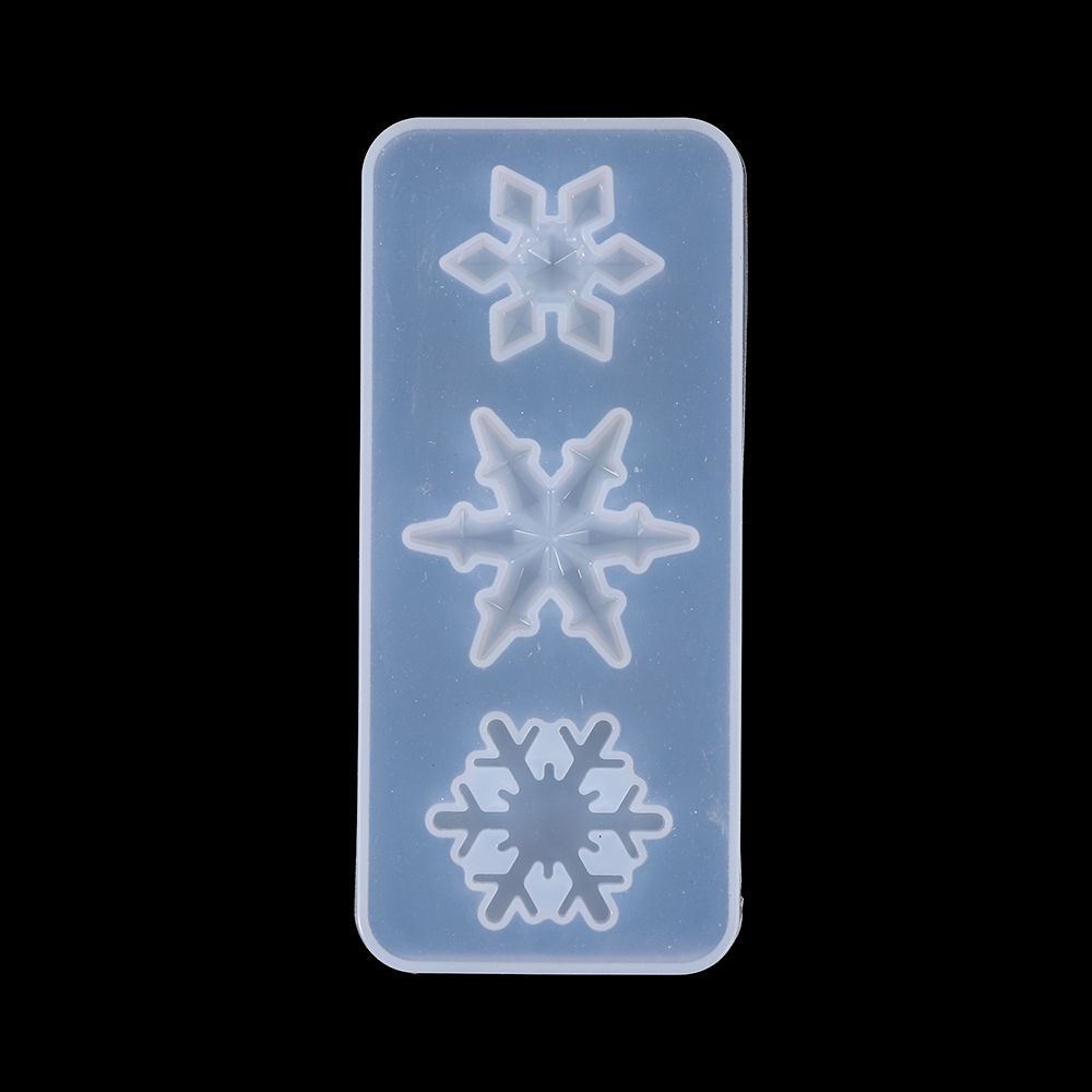 Jewelry Hanging Crafts Christmas Gift Epoxy Resin Mold Silicone Pendant Snowflake Resin Molds