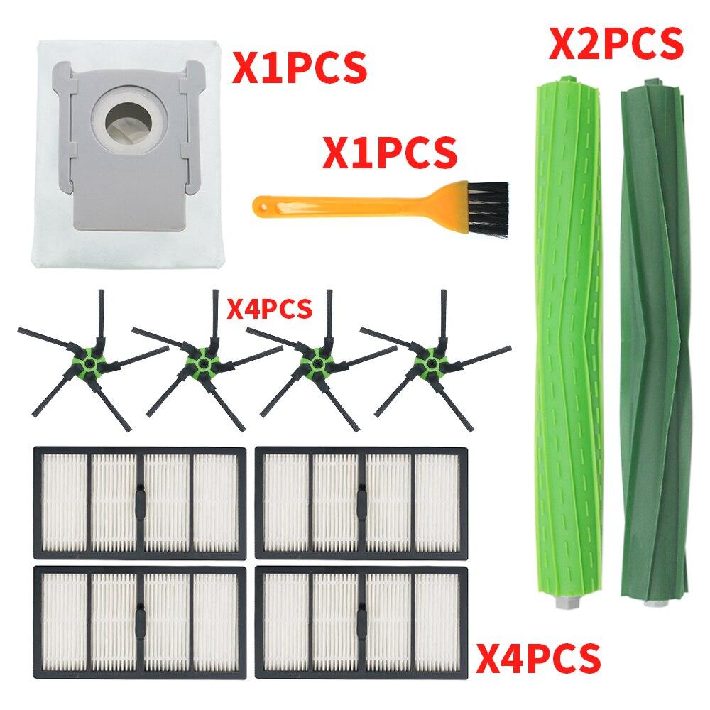 Filters Side Brushes Roller Brush for iRobot Roomba S9 (9150), S9+ (9550) Robot Vacuum Cleaner Accessories Replacement Parts Kit