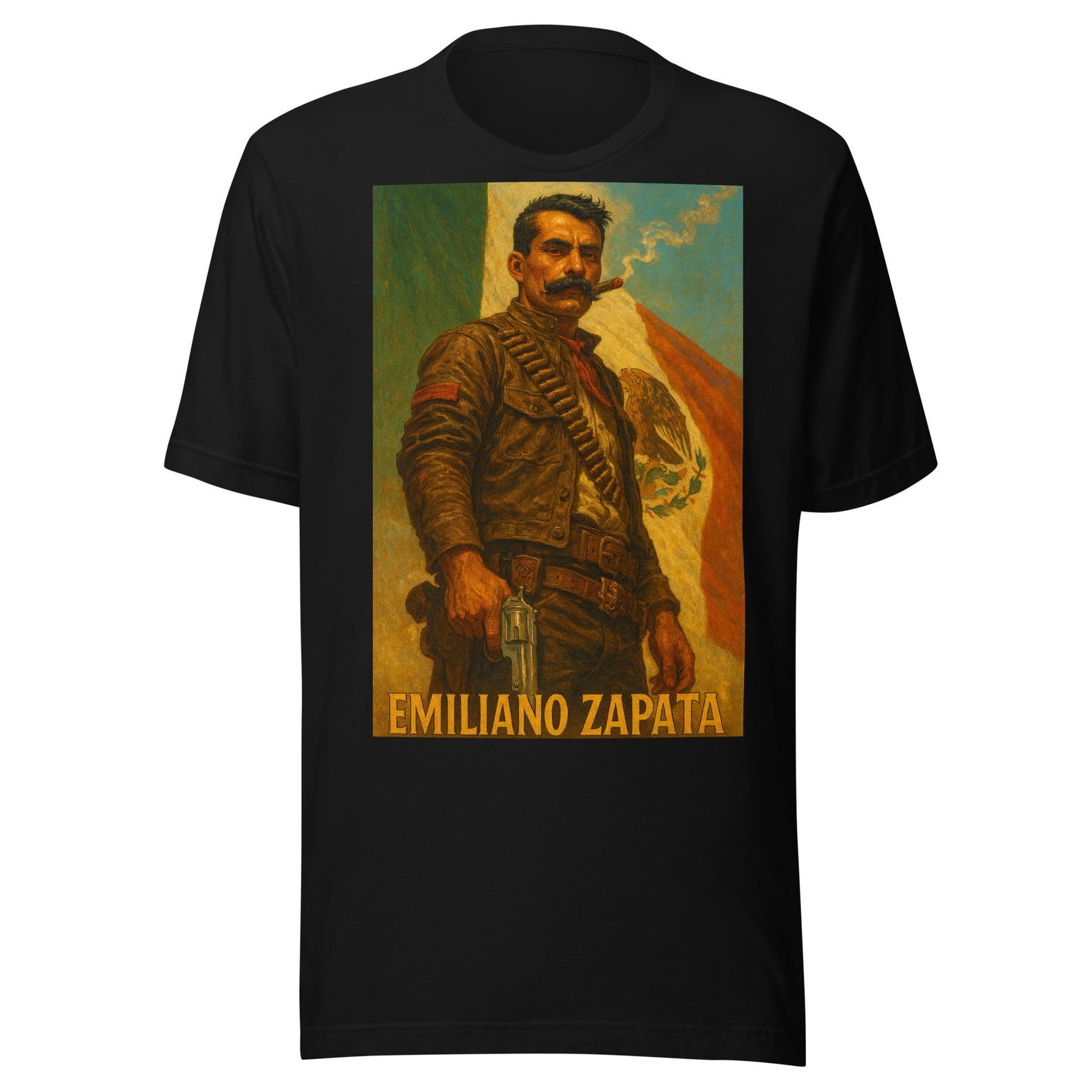 General Emiliano Zapata Piortada Unisex t-shirt M