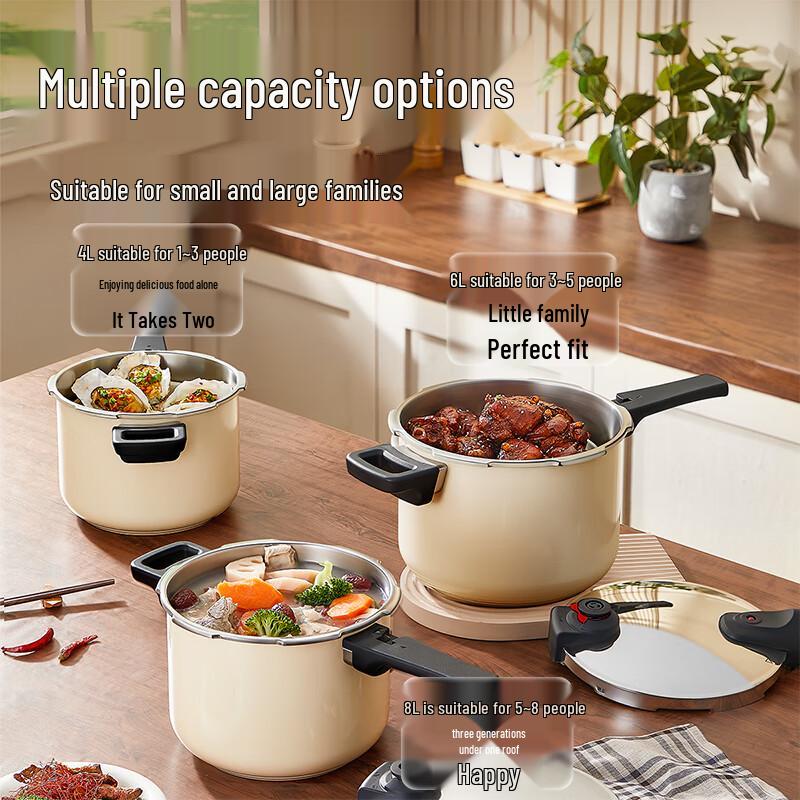 COOKER KING 304 Stainless Steel Pressure Cooker