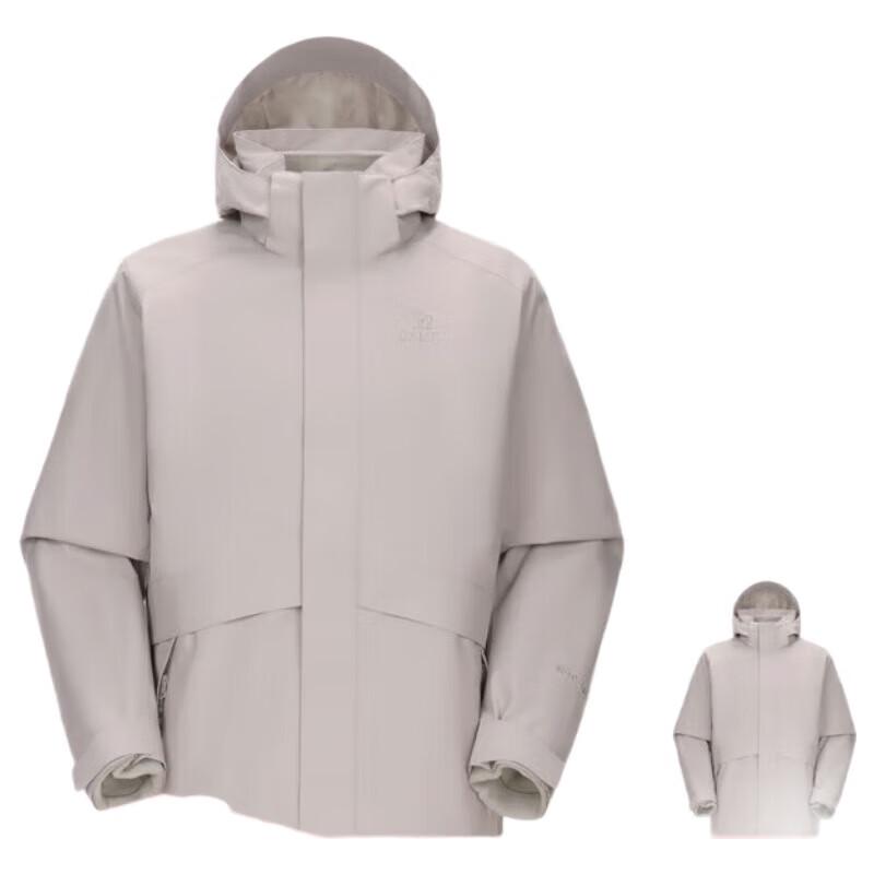 Camel Men s 3-in-1 Waterproof Windproof Outdoor Jacket L