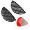 KIMISS 2pcs Car Door Handle Sticker Carbon Fiber for Mini Cooper R55 R56 R60 R61