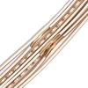 Square Leather Bracelet for Women Boho Tube Multilayer Wrap Wide Bangle Party Jewelry Accessory
