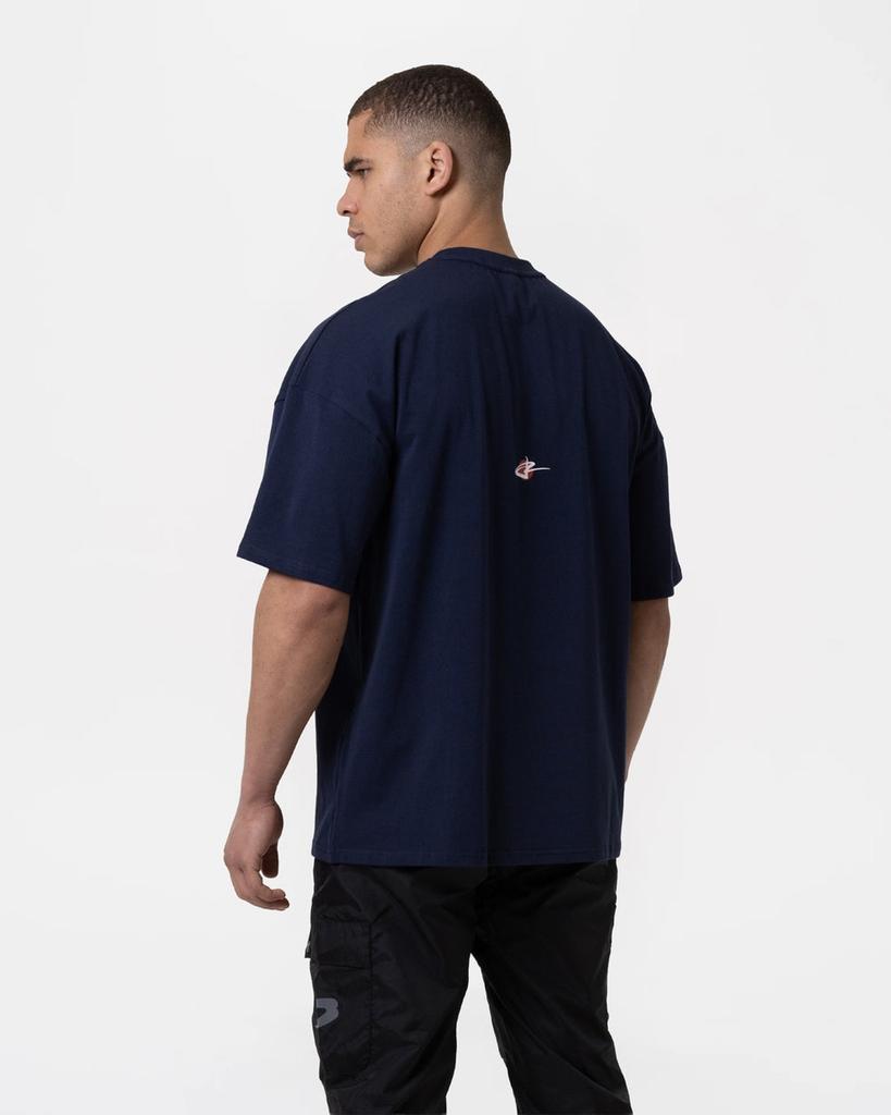 BOXRAW Nakatani X Boxro Big Bang T-Shirt Junto-Nbts [Navy]