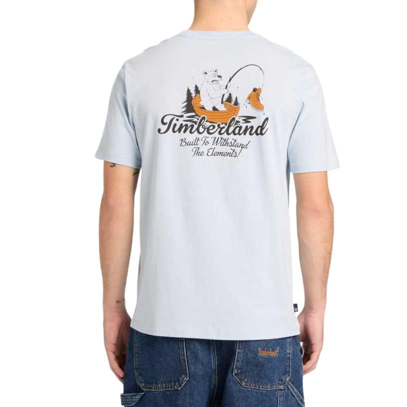 Timberland Printed Playful Bear Pattern Simple Pullover T-Shirt Men tops TB0A5S469401