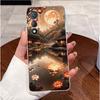For Tecno Pova Curve 5G LJ8k Soft TPU Transparent Protective Shell Lucky Cute Pattern Goldfish Milk Tea Rabbit Back Cover