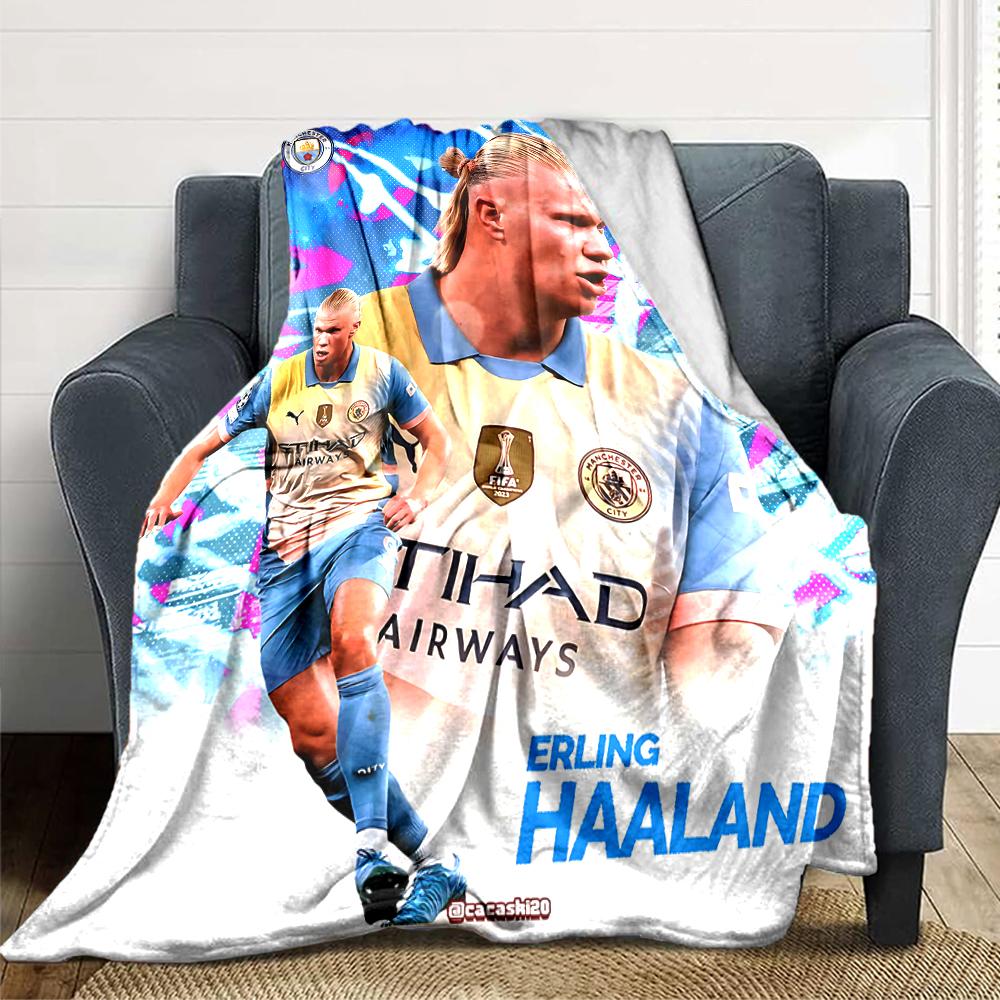 Man Citys Etihad Pride Blankets Flannel Printed Breathable Warm Throw Blanket for Home Office Bedspreads 0708a76