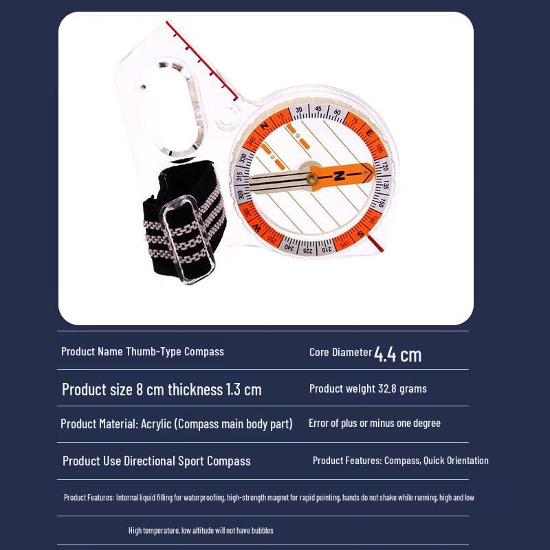 Tactical Thumb Compass