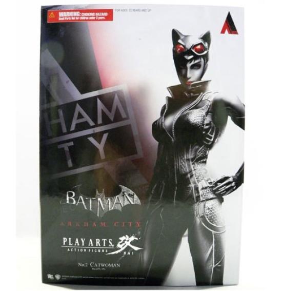 Figura de acțiune Batman Arkham City Play Arts Kai Catwoman