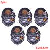 5Pcs/Lot Punk Animal Patch  Iron On Embroidery Patches For Clothing Thermoadhesive Patches On Clothes Hip Hop Patch For Clothes