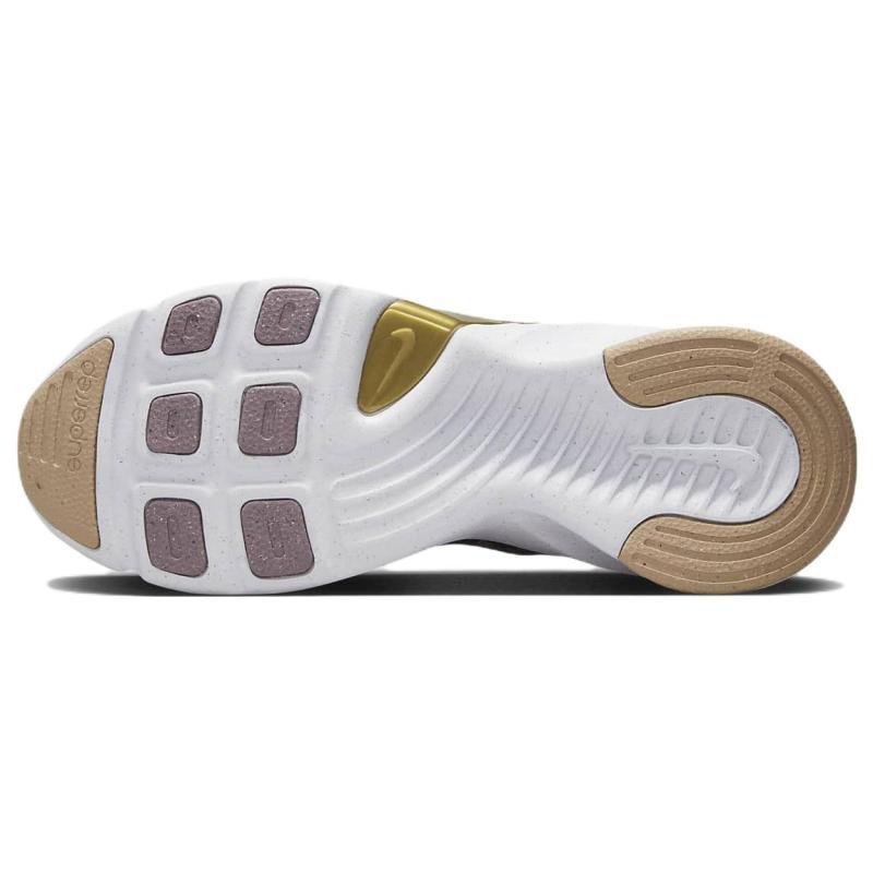 Nike Tênis Feminino SuperRep Go 3 Next Nature Flyknit Premium 'Olive Grey Metallic Copper' DQ4679-001