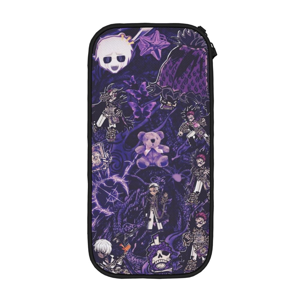 Large Capacity Pencil Case Limbus Company Games Office Accessories Double Layer Pencil Bag Girl Make Up Bag Gift