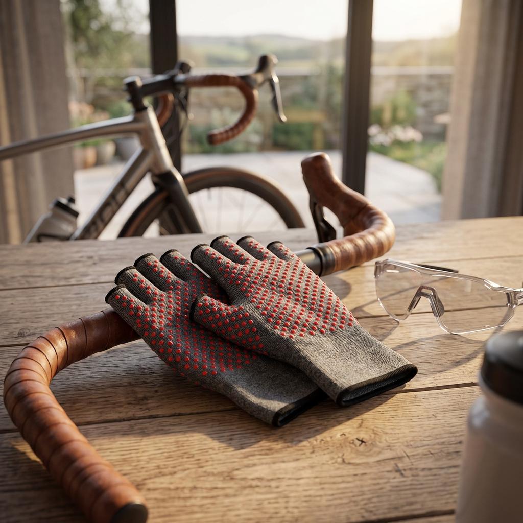 Half Finger Cycling Gloves with Non- for Outdoor Riding