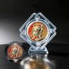 Cat Lucky Commemorative Coin Premium Metal Colored Souvenir Medal for Collection Party Favors Birthday Gift for Cat Lovers