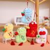 PP Cotton Snake Year Plush Toy Chinese Style Snake Plush Small Pendant  Festival Hanging Decoration