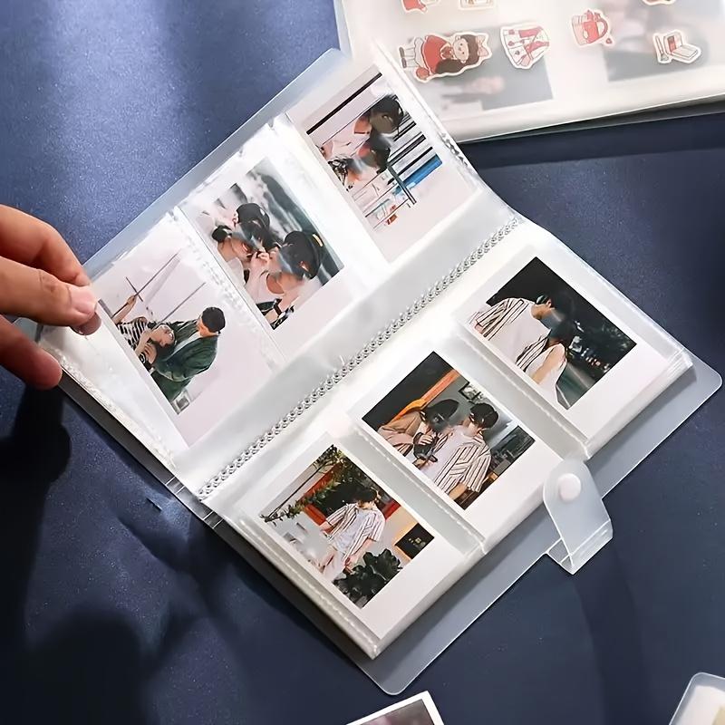 3-Inch Large Capacity 240-Card Album -Photo Organizer with 3-Grid Design Collectible Cards - Storage for Home, Office, or Travel