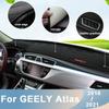 For GEELY Atlas 2016 2017 2018    LHD Car Dashboard Cover Mats Avoid Light Pads Anti-UV Case Carpets Accessories