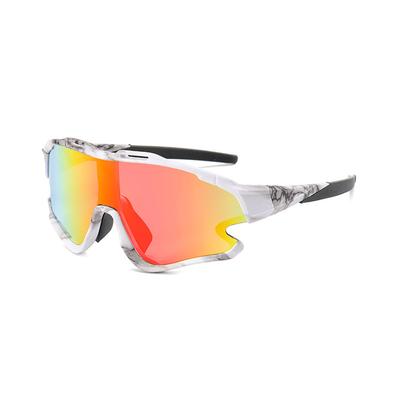 New European and American Fashion Outdoor Cycling Sports Sunglasses Cool Fashion Colorful Sandproof Sunglasses for Men and Women