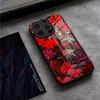 Red Spider Lily Flower Of Hell Phone Case For IPhone 16 Pro Max 17 14 15 Plus 13 Mini 11 12 X XR XS 8 7 Plus SE Glass Cover