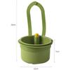Household Cleaning Vegetable Washing Basin Hanging Sink Drain Basket Kitchen Food Residue Filter Sink Storage Rack